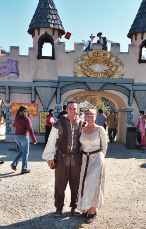 Mike & Robbie Dress Up for the Ohio Renaissance Festival